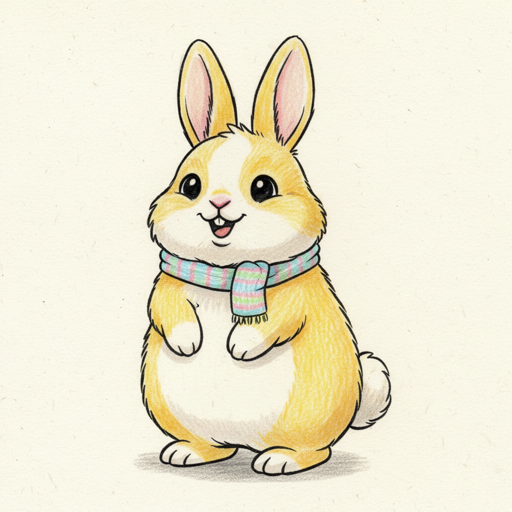 Playful proportions, happy mood