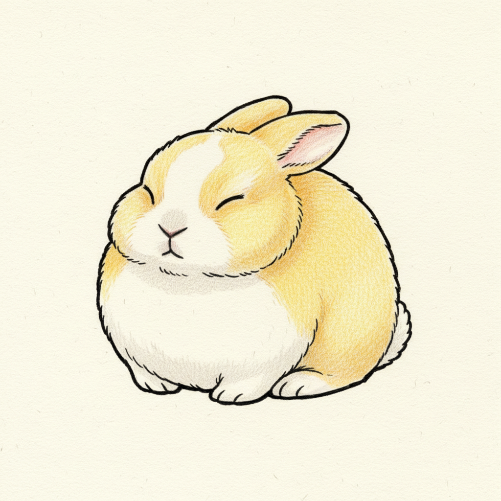 Sleepy mood with ears angled back